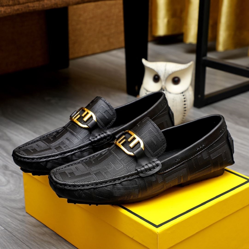 F**di leather shoes